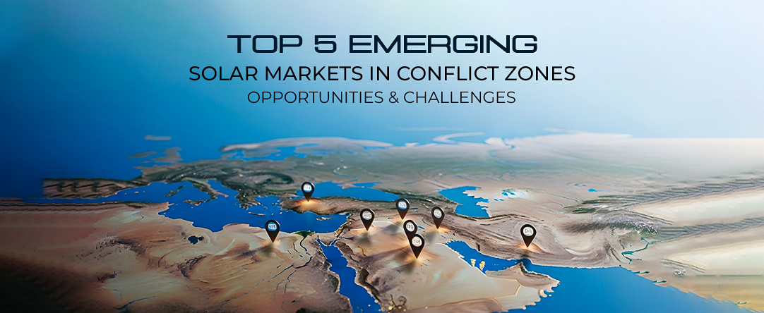Five Emerging Solar Markets in Conflict Zones Opportunities & Challenges