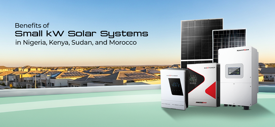 Low kW Solar Systems in Nigeria, Kenya, Sudan