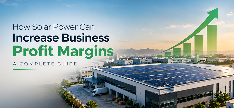 How Solar Power Can Increase Business Profit Margins A Complete Guide